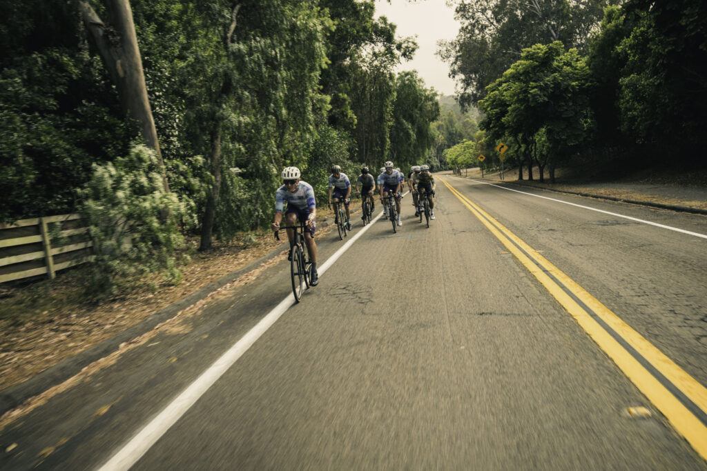 Team Beast riding through Rancho Santa Fe