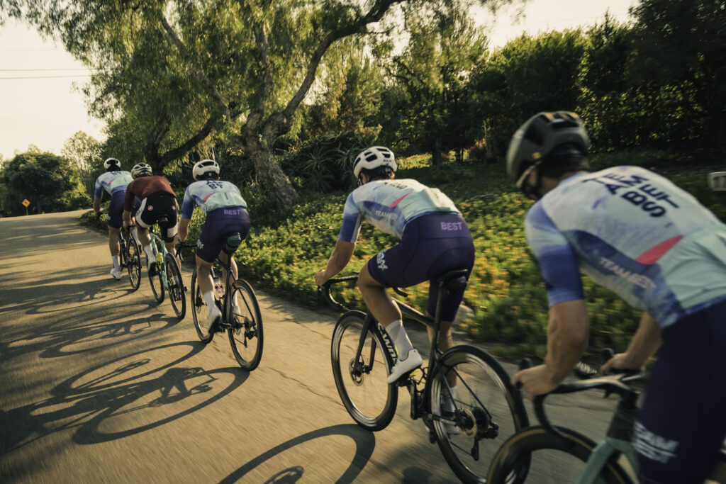 Team Beast riding through Rancho Santa Fe