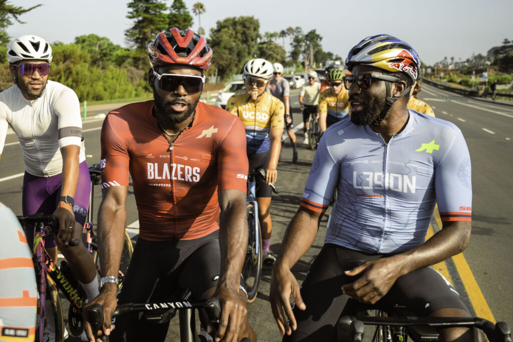 Dante Young and Justin WIlliams riding the assos speed club encinitas