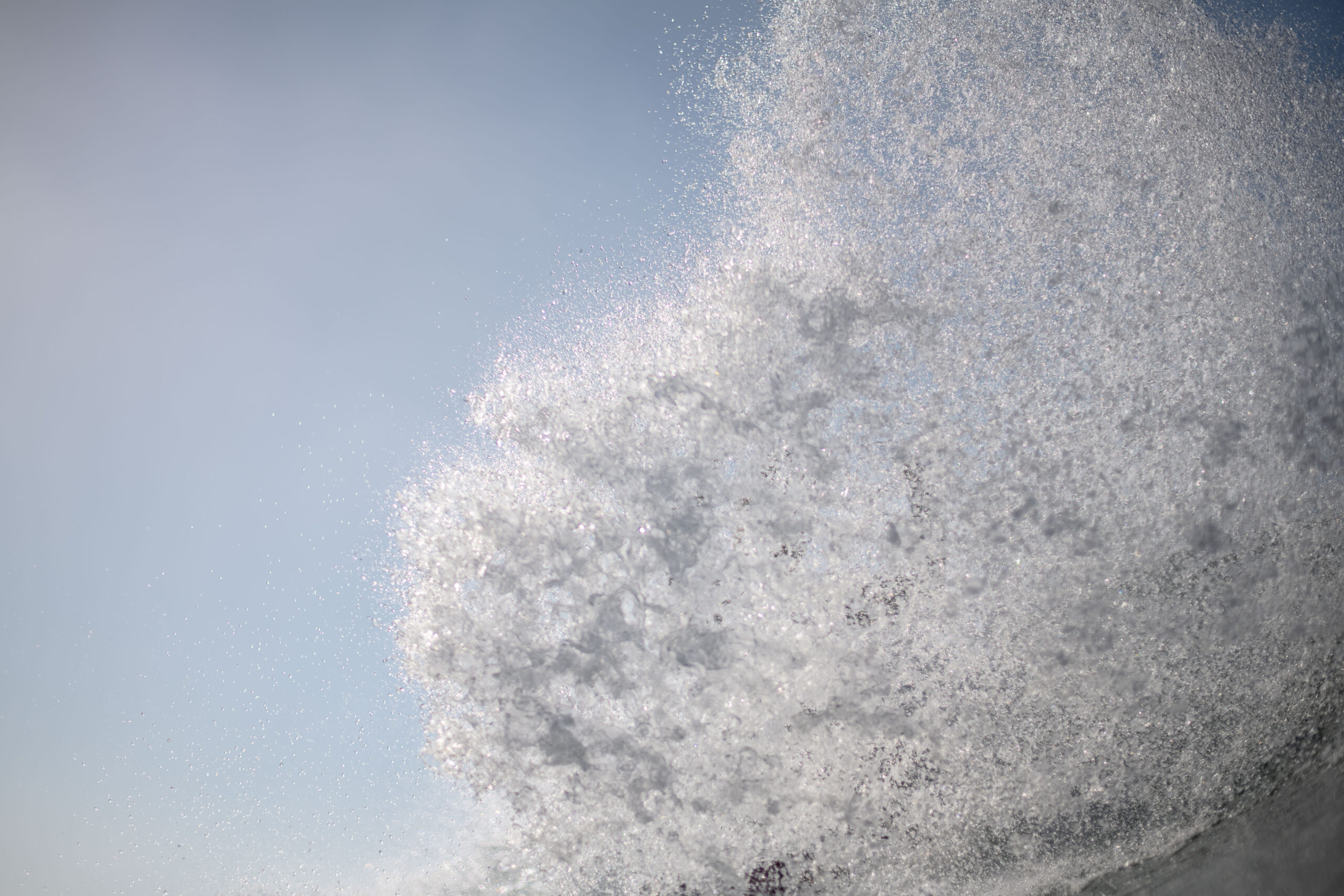 Water angle surf photography from Lower Trestle day one of the waiting period for the WSL final