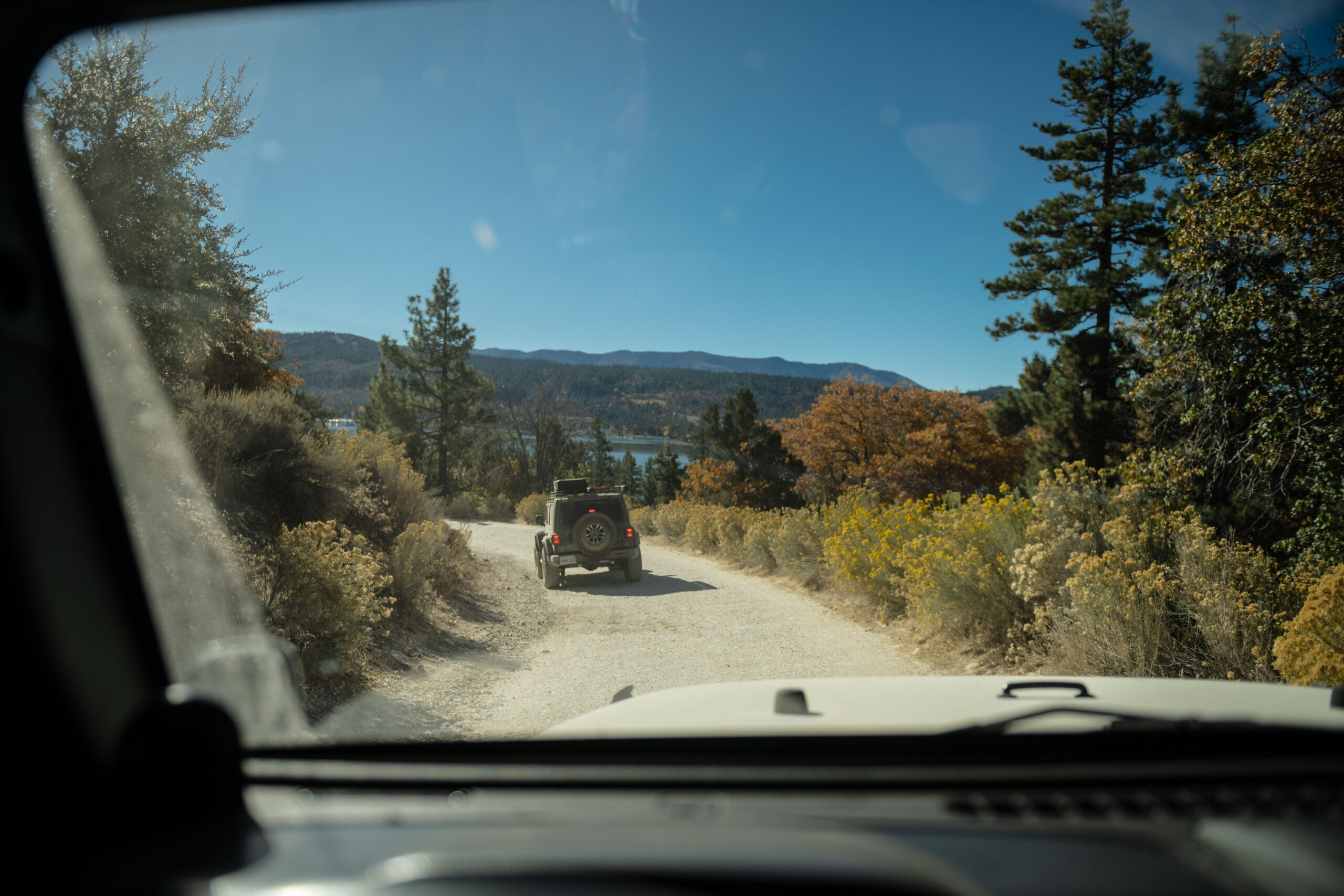 overlanding and camping in Big Bear California