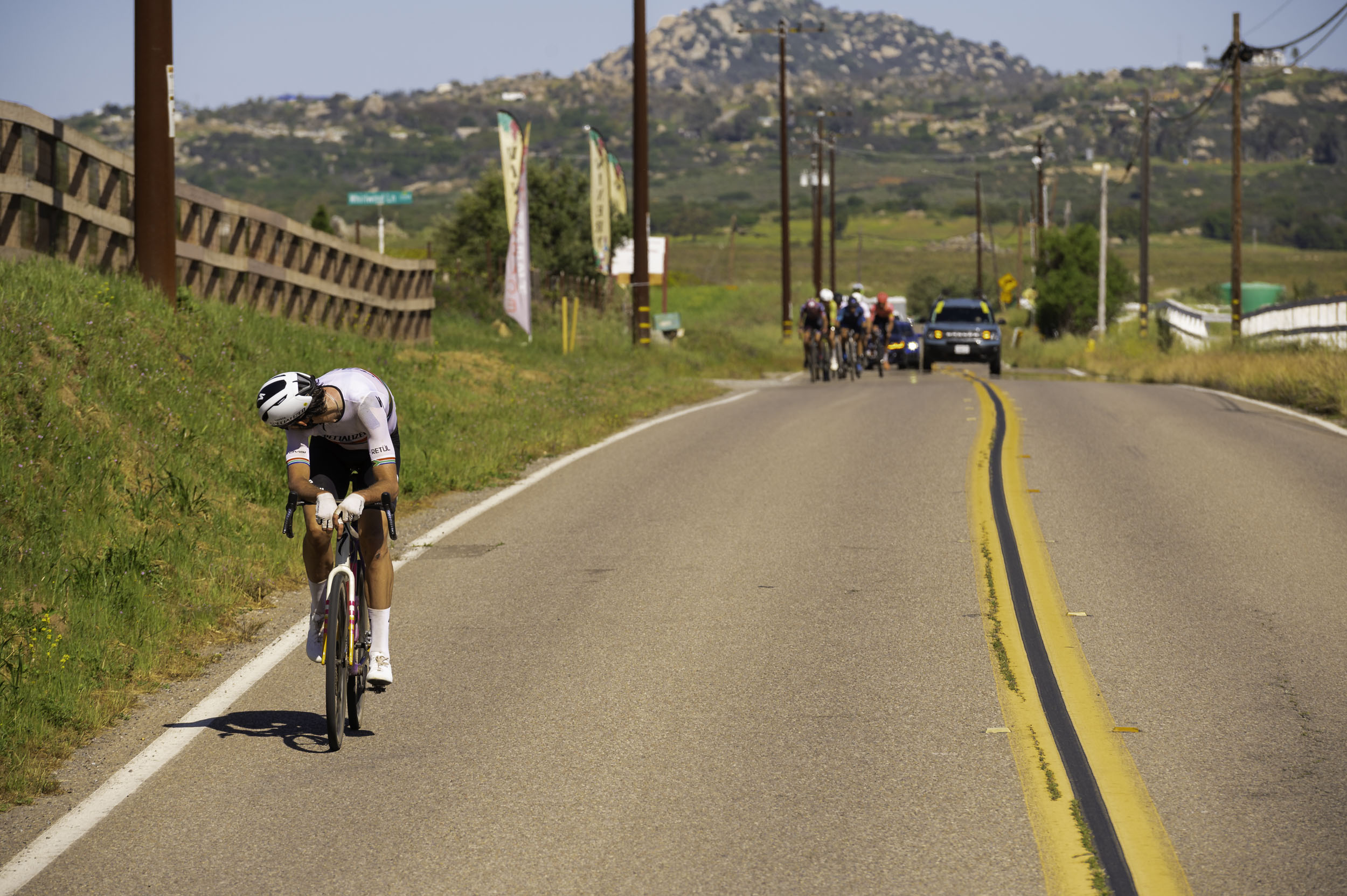 bwr california 2024 Matt Beers making his breakaway