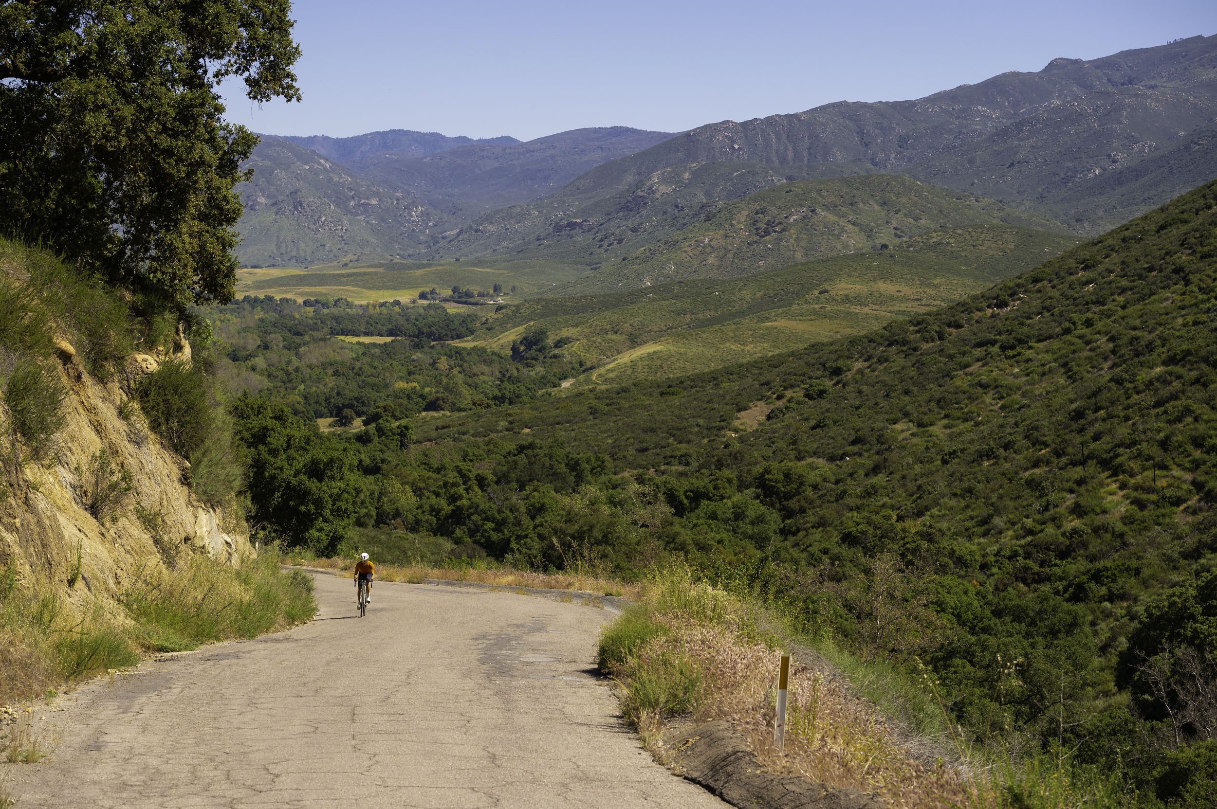 bwr california 2024 climb out of Pauma Valley