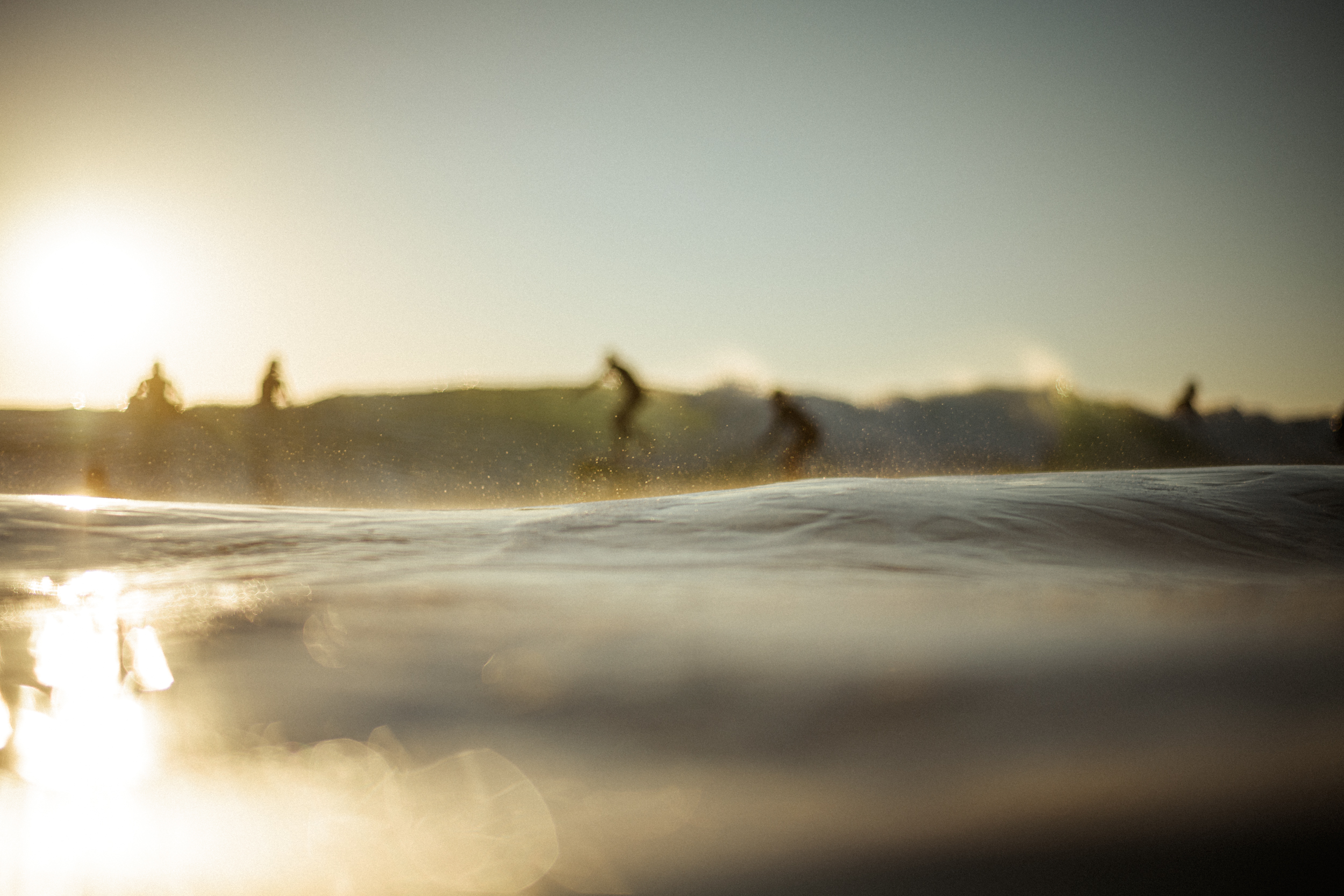 sunset in encintas from swamis beach