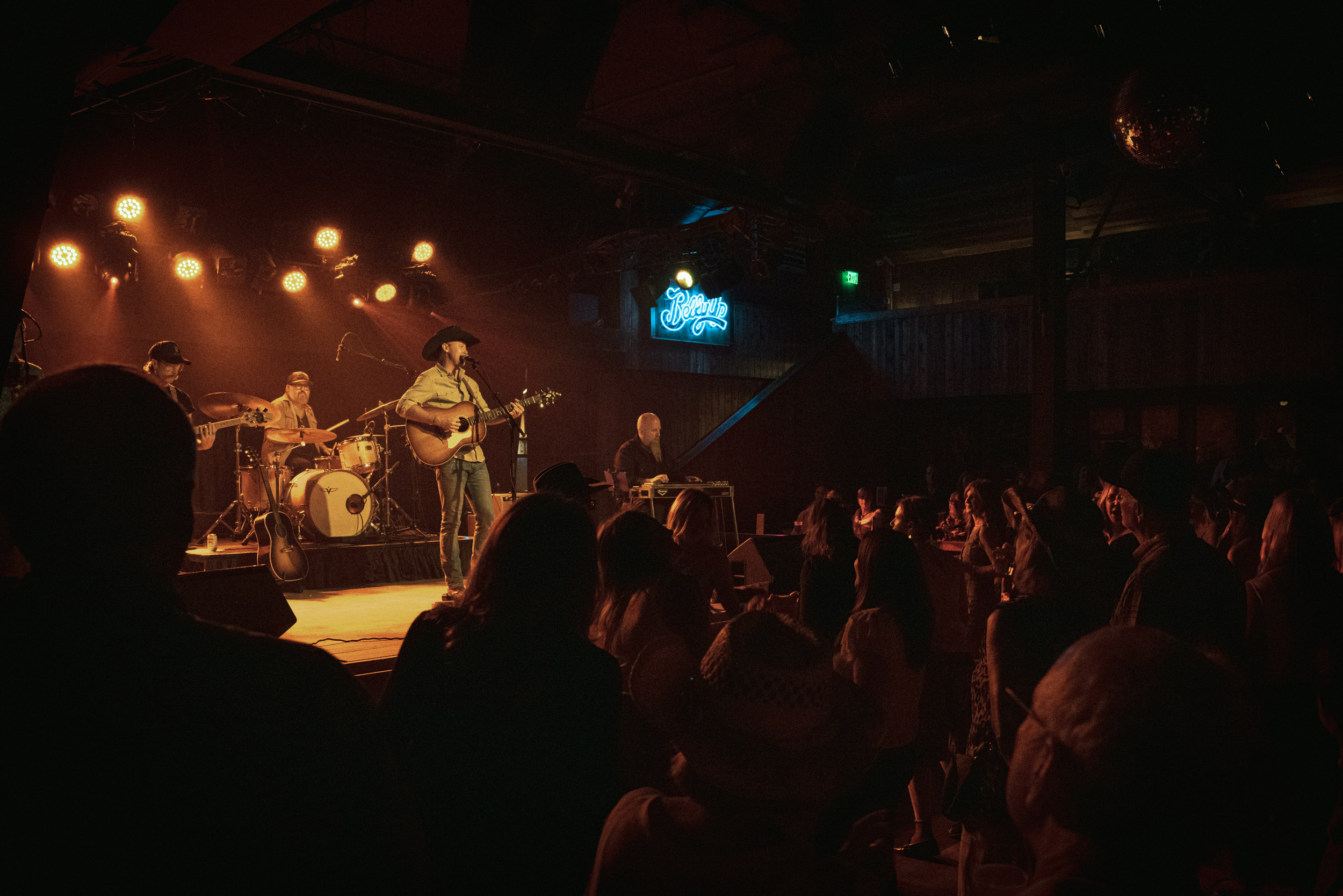 country music artist performing at the Belly Up in Solana beach  